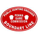PA Pennsylvania Game Lands Boundary - t-shirts and other apparel